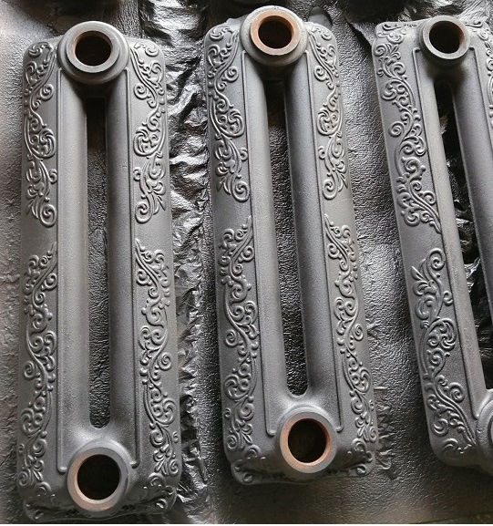 Elegant Carved European Cast Iron Radiator