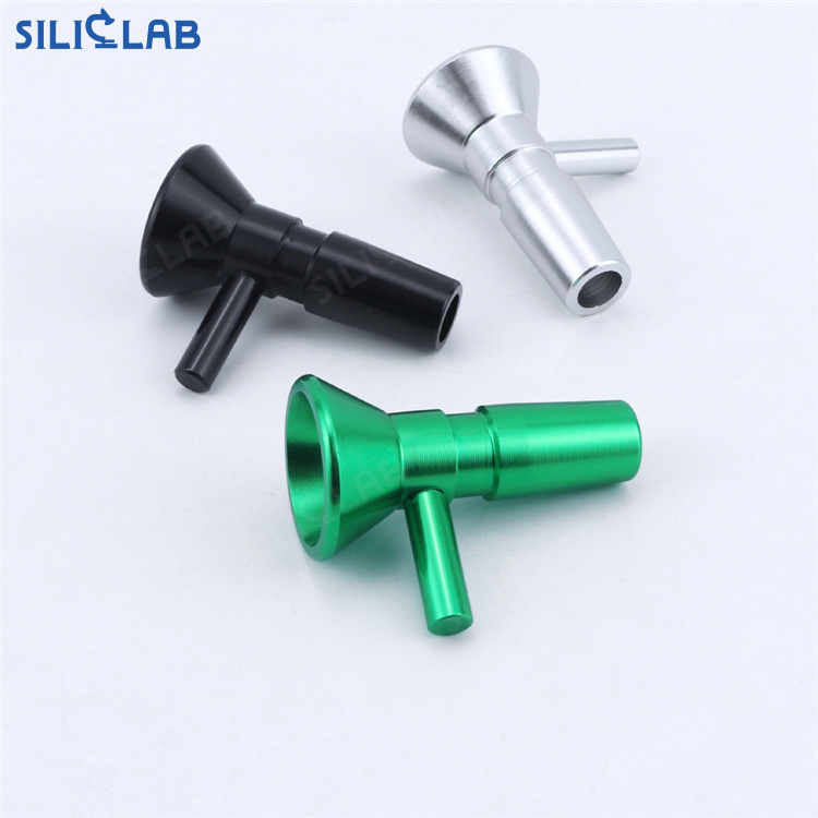 Smoking Accessories Aluminum Alloy Smoking Tobacco Bowl 14mm Glass Water Pipe Bowl