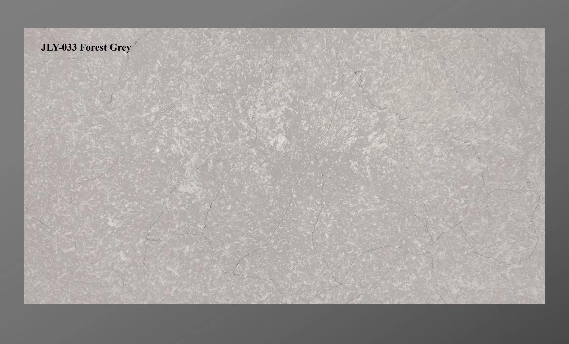 Pure Grey Quartz Slab From China Factory Promotion Price