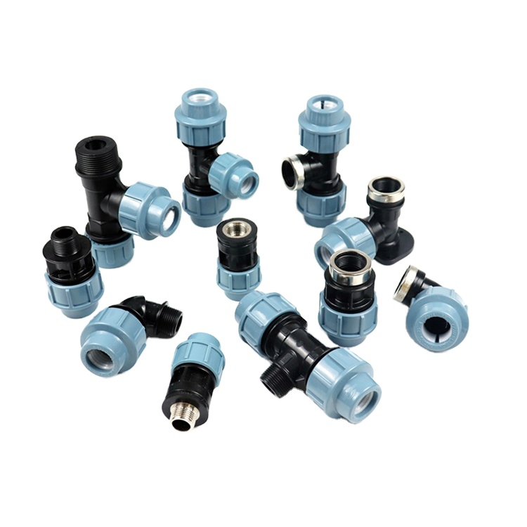 Fashion Style Made in China PP Compression Fittings Pn16