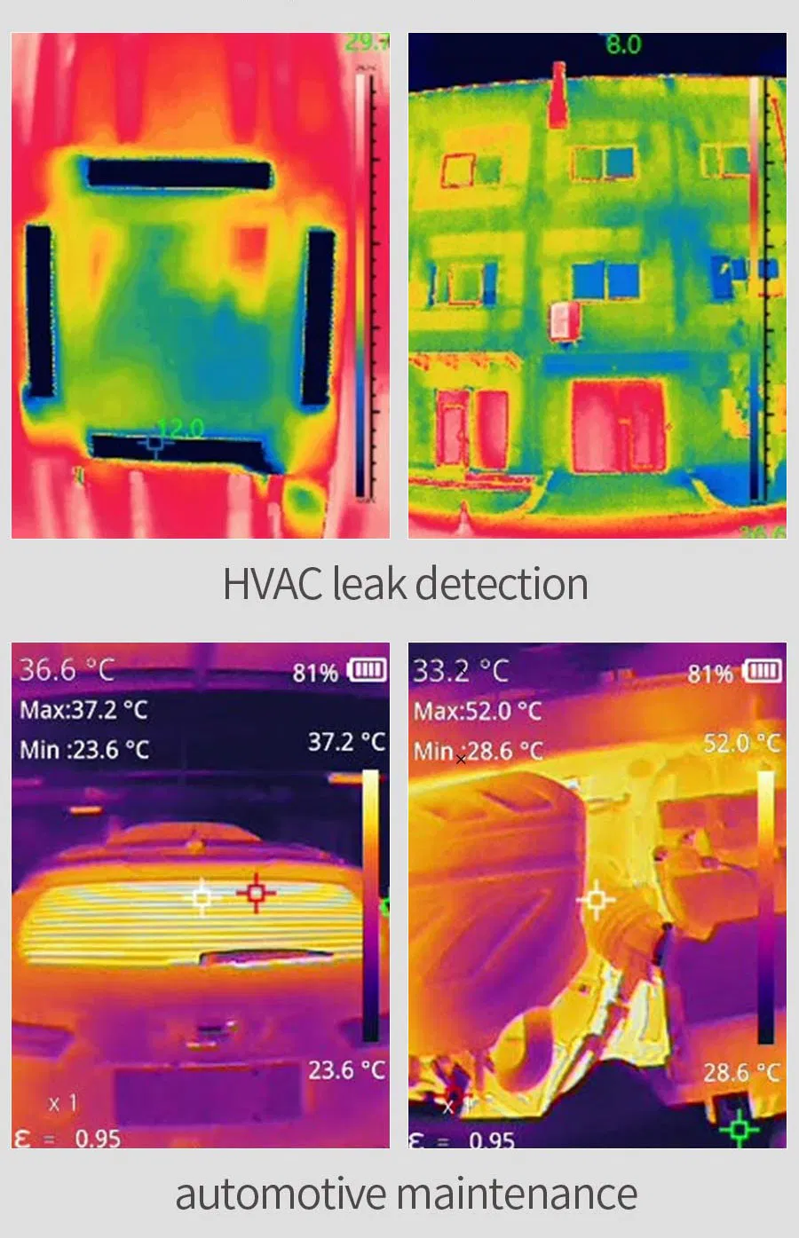 PRO-Grade Handheld Thermal Imaging Camera for Night Vision