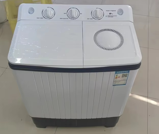 Home Laundry Equipment 7kg Mini Twin Tub Semi Automatic Washing Machine