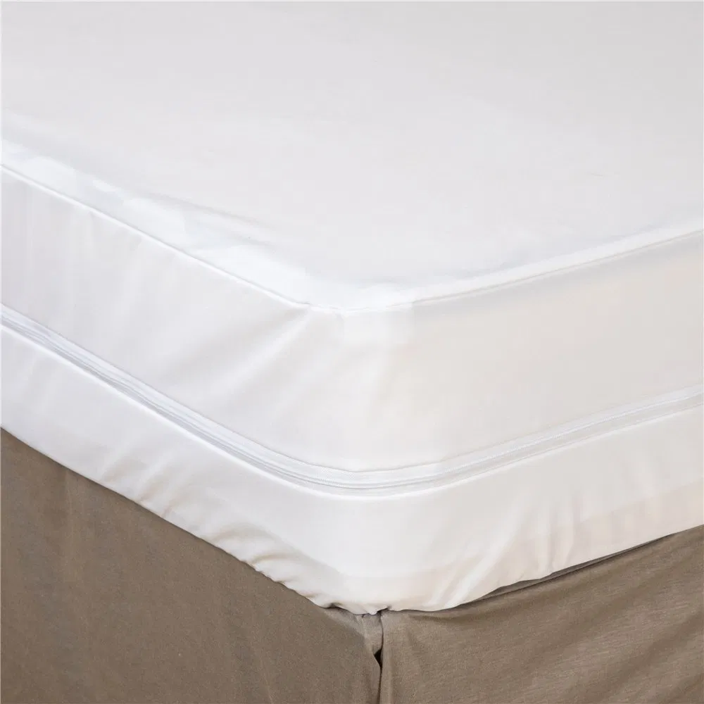 Breathable Hypoallergenic Mattress Cover for a Restful Sleep Experience Zippered Mattress Encasement