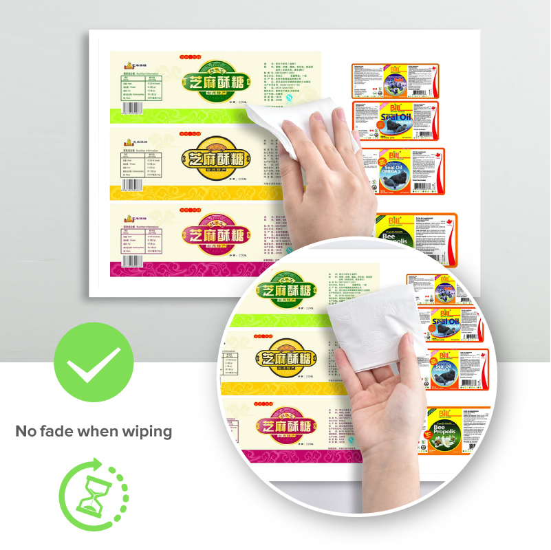 Custom 90/108GSM Glossy Photo Paper Sticker Paper for Inkjet Printer