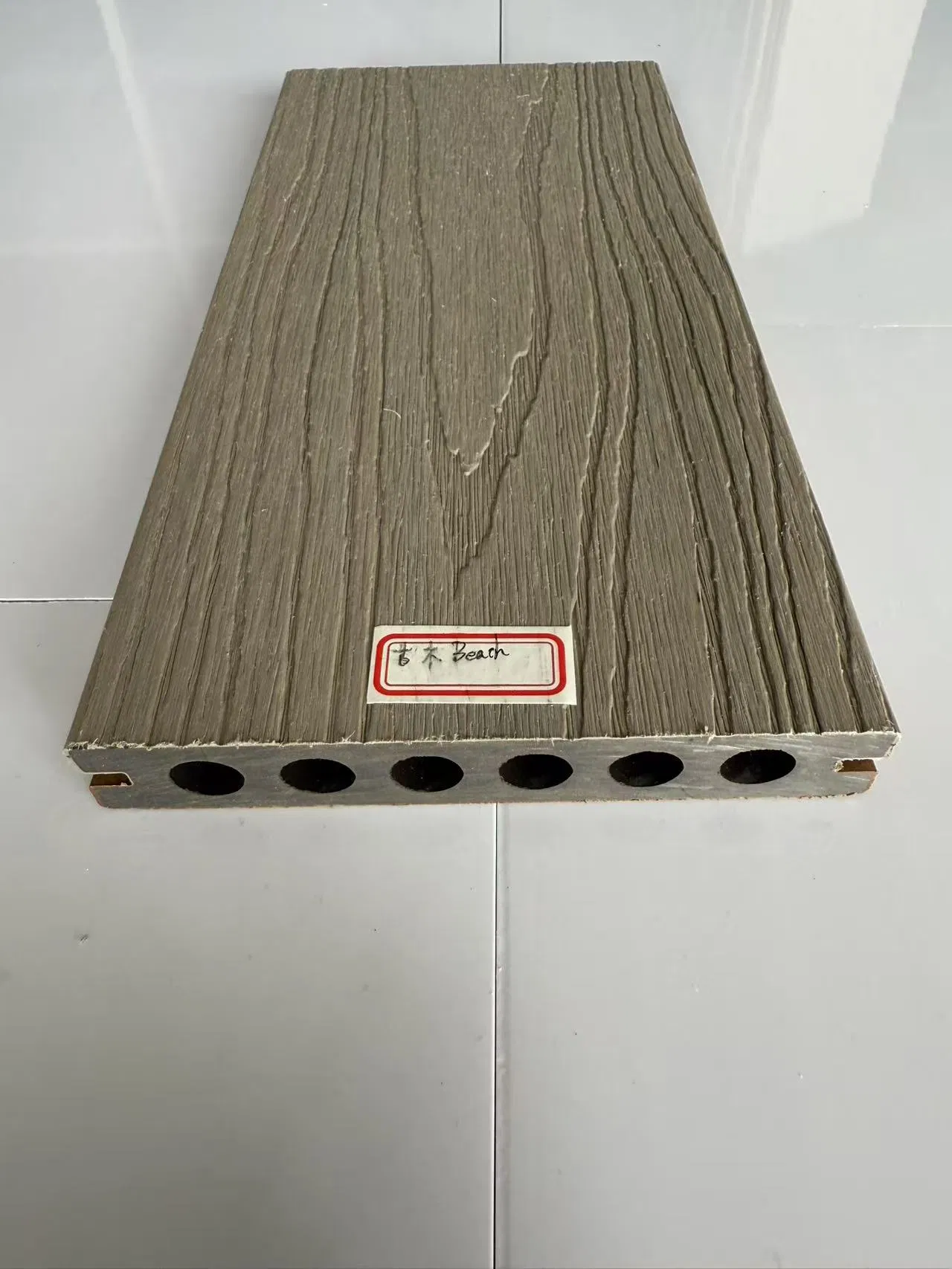 2024 Outdoor PVC Interlocking WPC Composite Decking Tiles Board Panel Floor