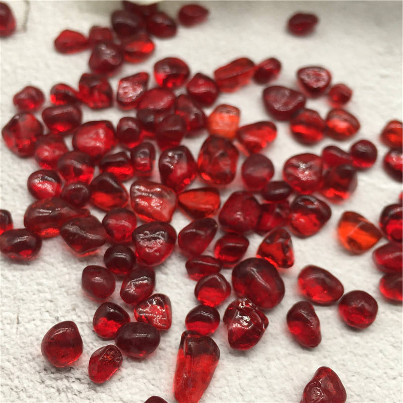 Colorful Glass Beads Swimming Pool Construction Fish Tank Aquarium Landscape Decoration