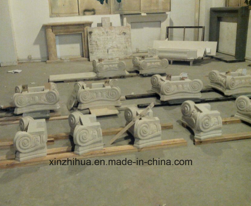 White Marble Roman Column Ionic /Doric /Corinthian Order Column