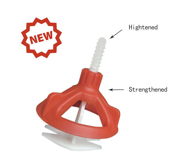 Modern Screw Self-Leveling Tile Leveling System with Spinner Cap