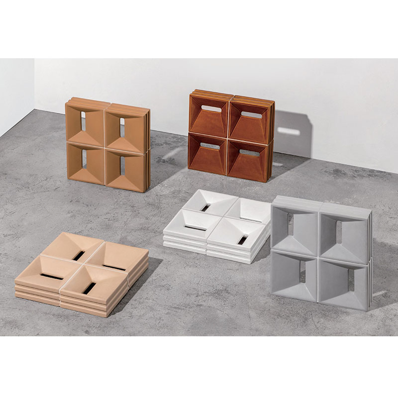 Outdoor Panels Perforated Red Bricks Interior Decorative Items Home Partition Brick