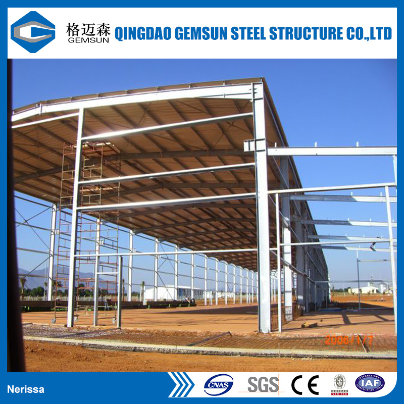 Steel Structure Warehouse Workshop Steel Building Steel Material Hangar Warehouse Column Building Steel Structure