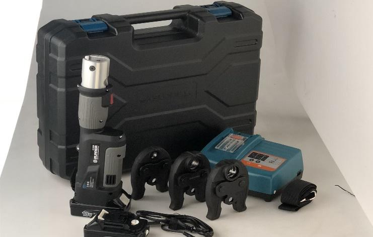 Pz-400c Cordless Battery Hydraulic Multi-Functional Cable Crimping Tool Wire Cutter
