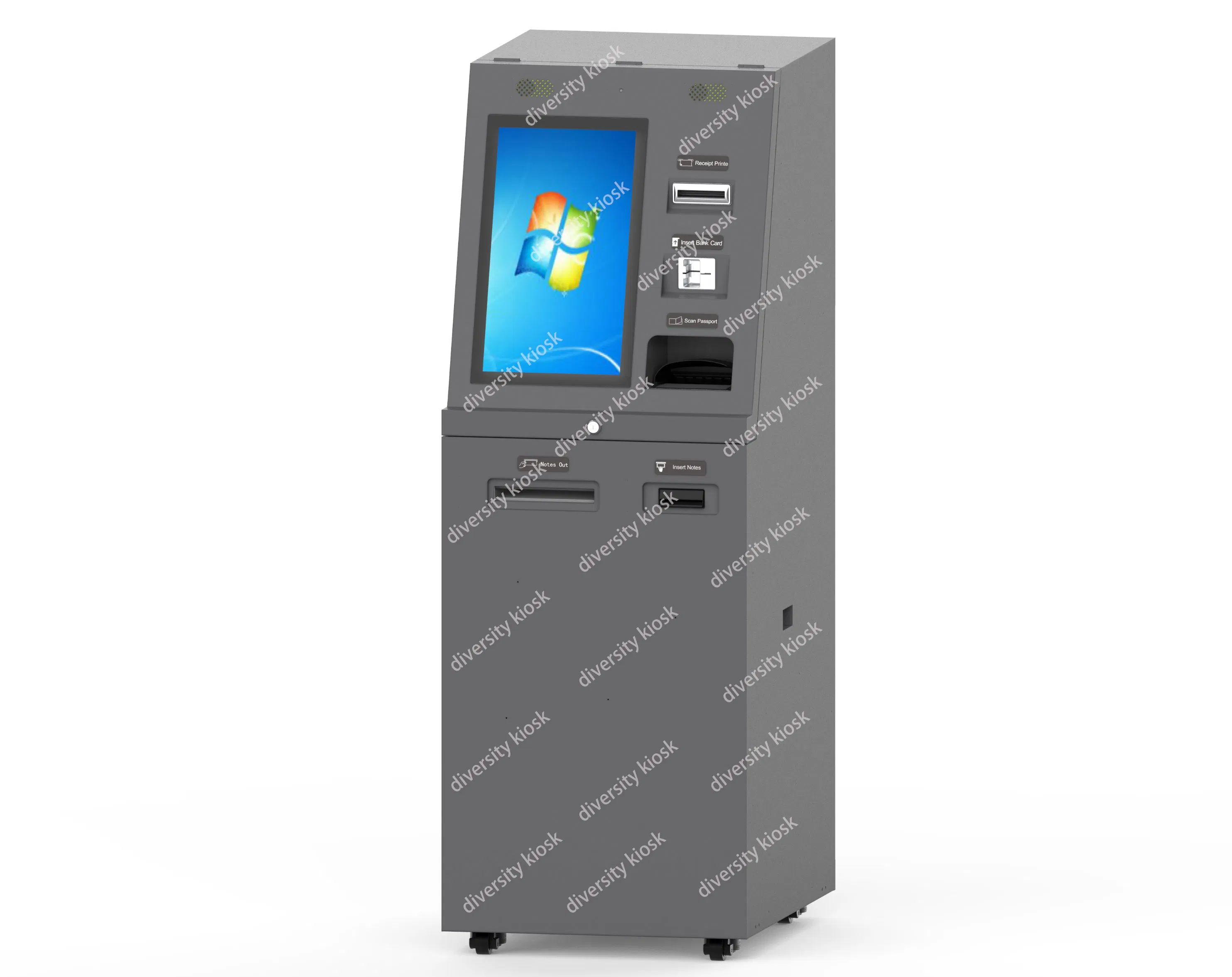 Self-Service Fx Kiosk Currency Vending Machine for International Currency Conversion