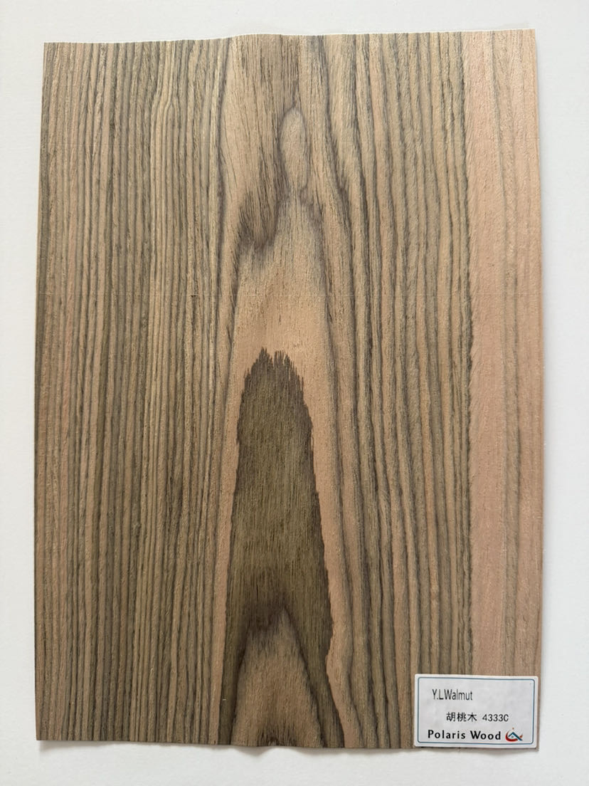 Hot Selling Furniture Decoration Engineered Wood Veneer Technology Wood Veneer Black Walnuts Engineered Veneer.