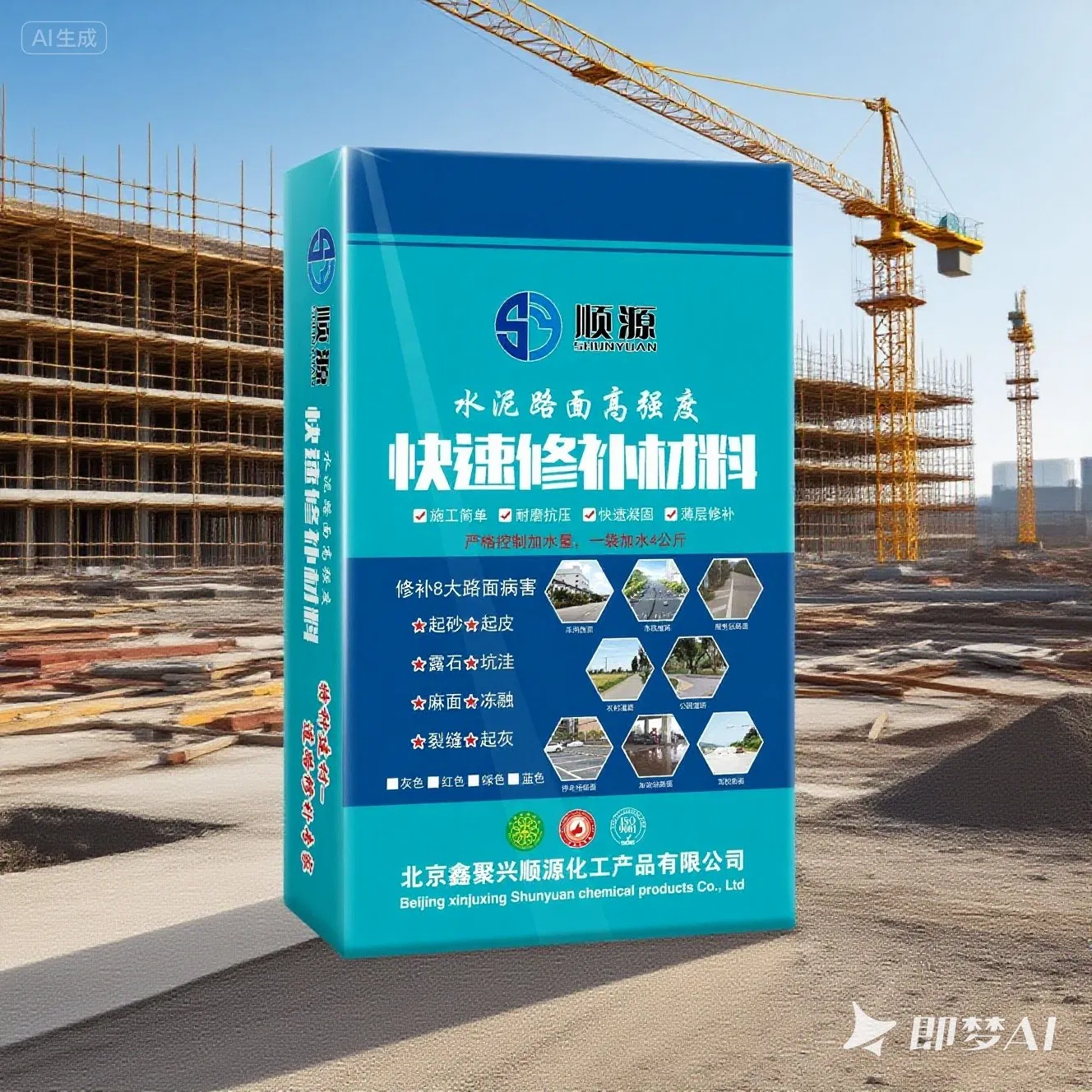 Sy Road Repair Compound - 1 Ton Specification Origin China