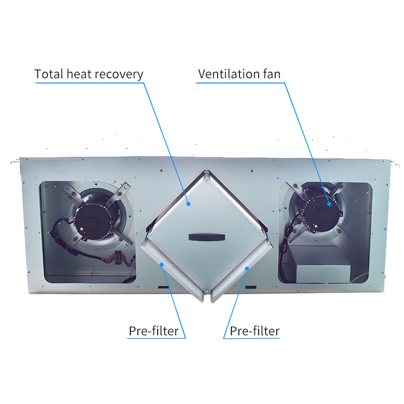 Energy Savings Convention Center Ventilation Unit with Heat Recovery Function
