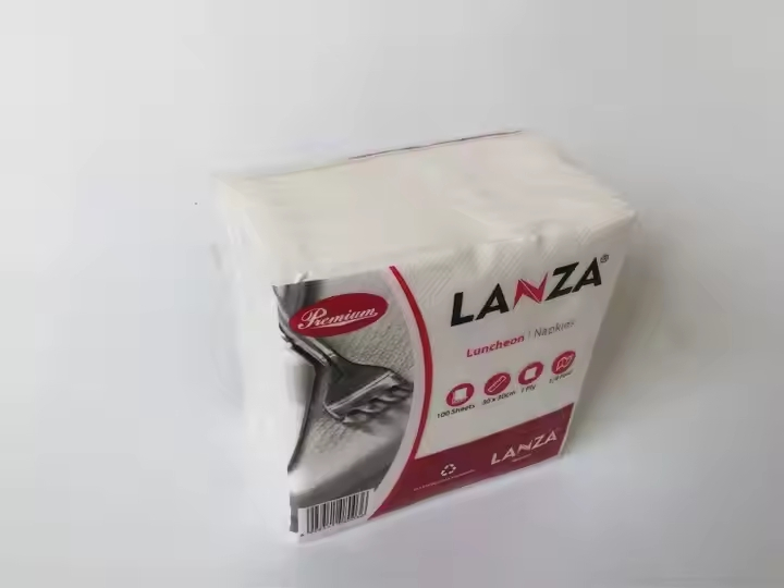 Soft 1-Ply 30*30cm White/Color Napkins for Party, Restaurant