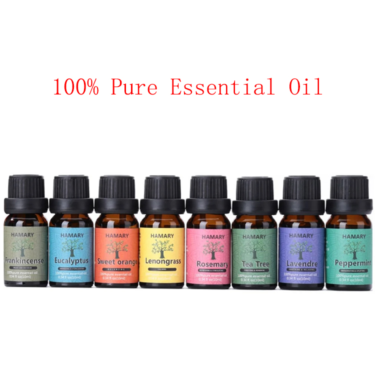 Free Sample Pure Tea Tree Aromatherapy Essential Oil Skin Whitening Massage Serum Oil for Face Body 10ml