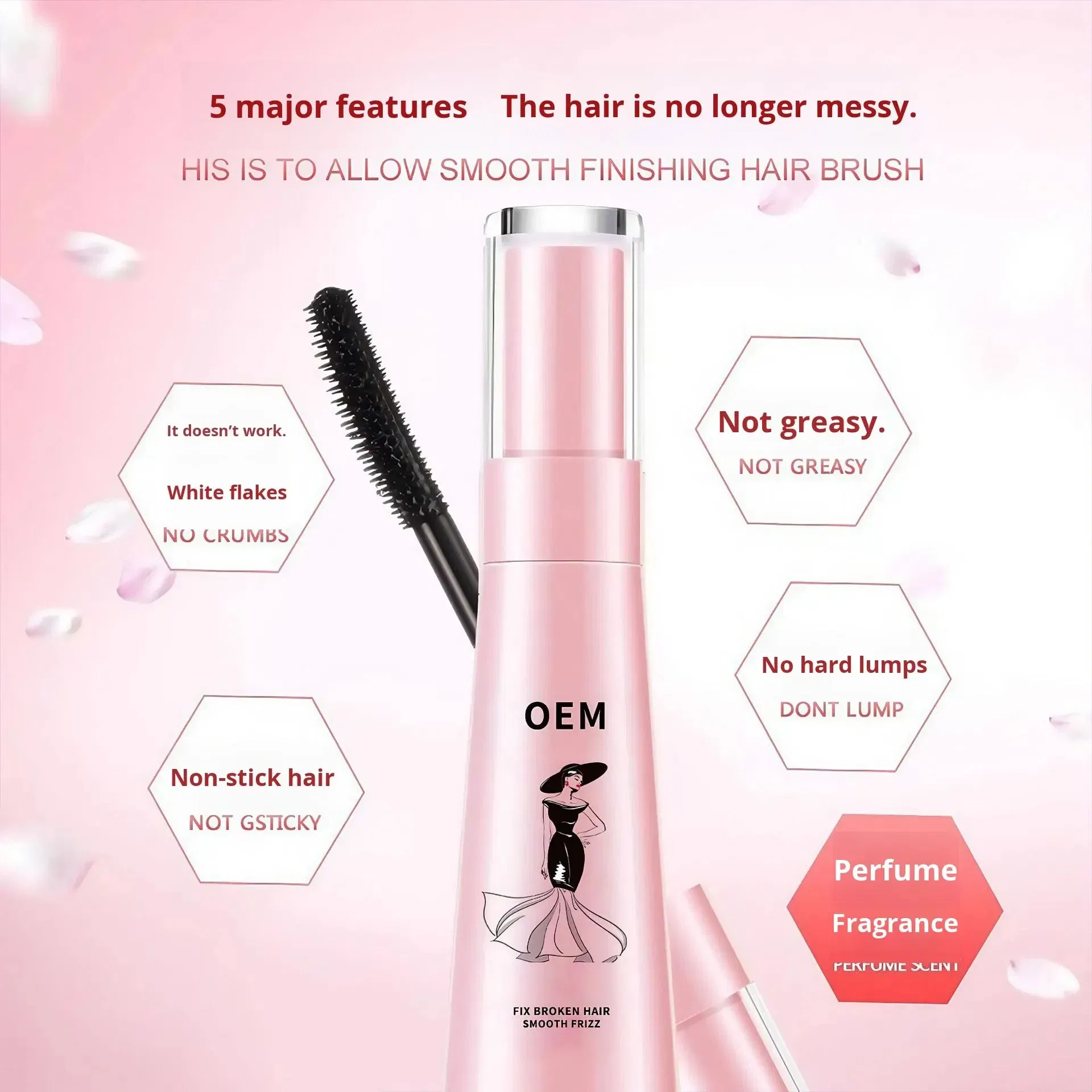 Hair Stick Gel Best Vendor Wholesale Strong Hold Anti Frizzy Broke Hair Edge Control Styling Stick