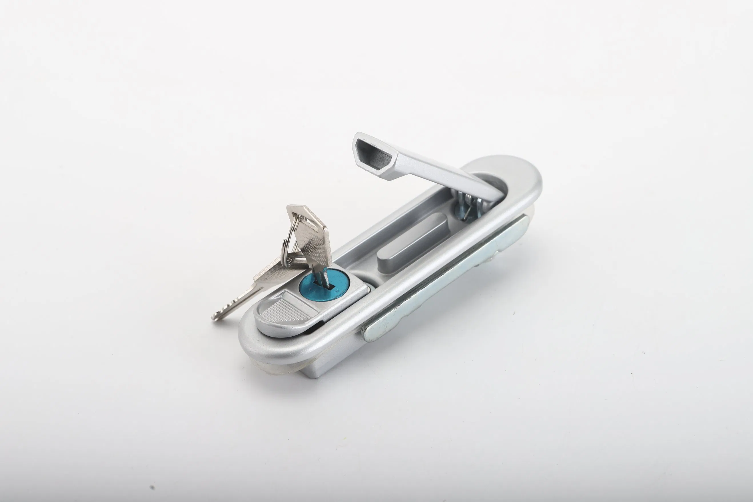 Aluminum/Zinc Alloy Electronic Cabinet Door Swing Handle Plane Lock