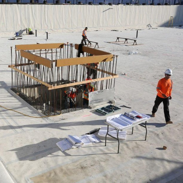 Fully Bonded Membrane Pre-Applied HDPE Membrane for Basement Floor Slab Waterproofing