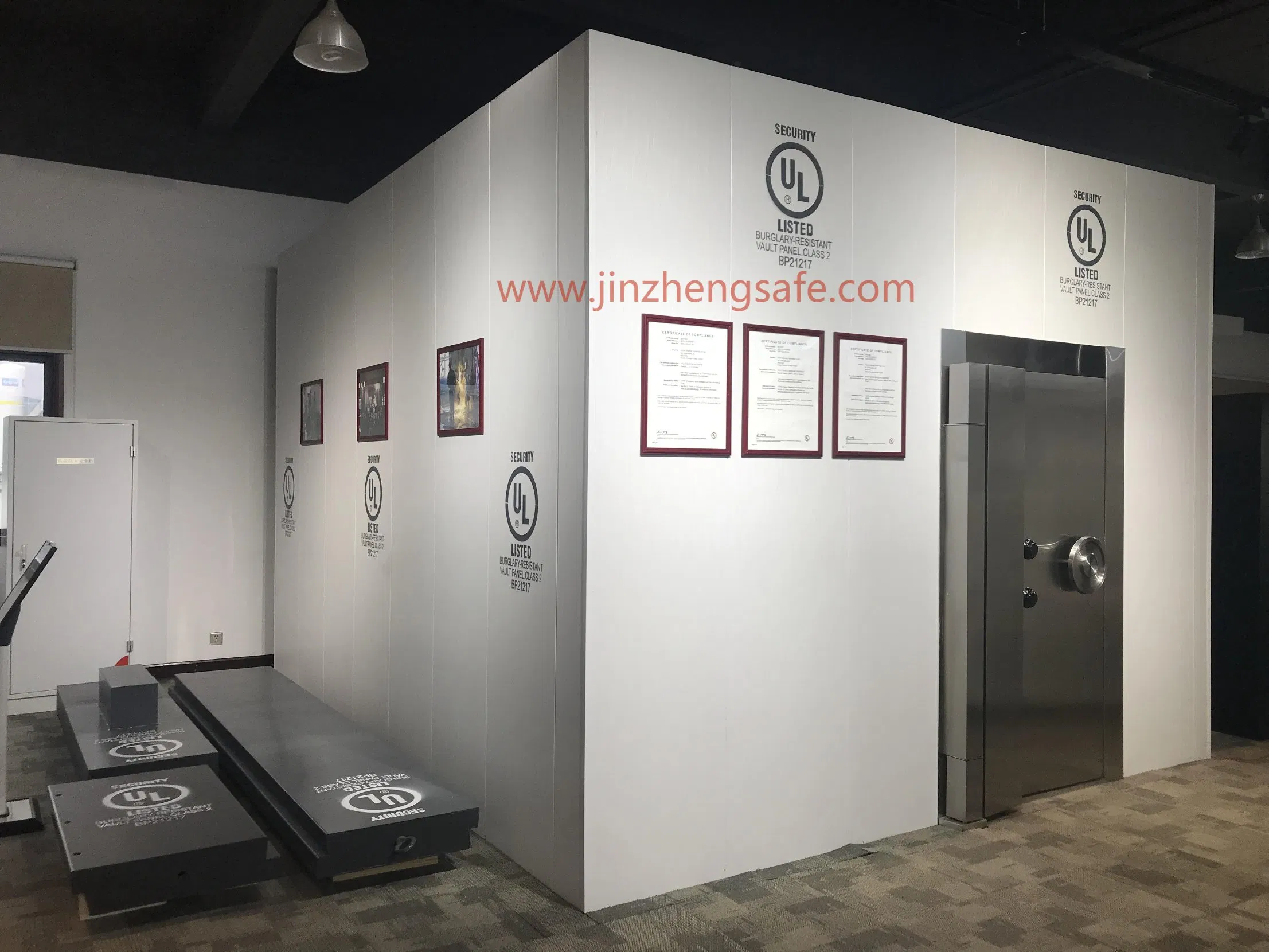 Vault Room Burglary Resistance Strong Room Panel with Ceiling