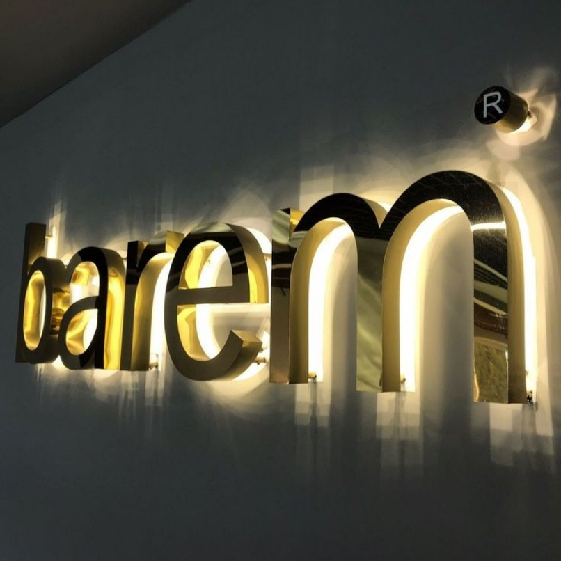 Tst Timely Delivery Glowing UV-Resistant Eye-Catching Sign for Sophisticated Retail Ambiance