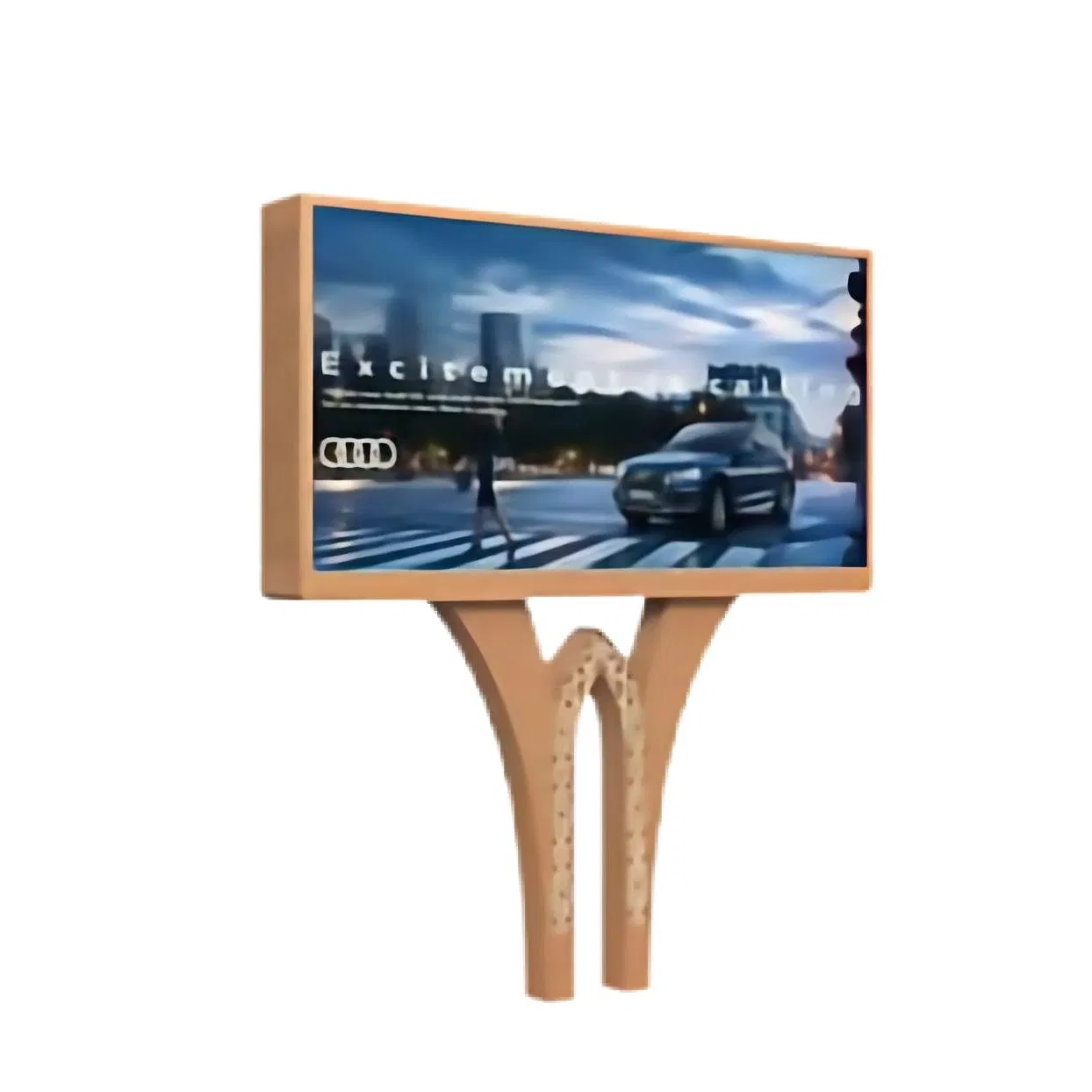 Highway Large Digital Advertising Steel Structure for Outdoor LED Screen Billboard