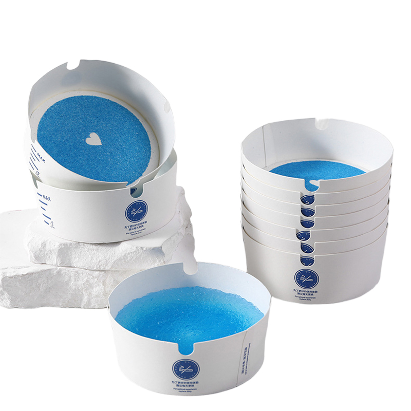Customized Disposable Classic Eco-Friendly 95*35mm Portable Paper Ashtrays with Dust-Proof Design for Office Use