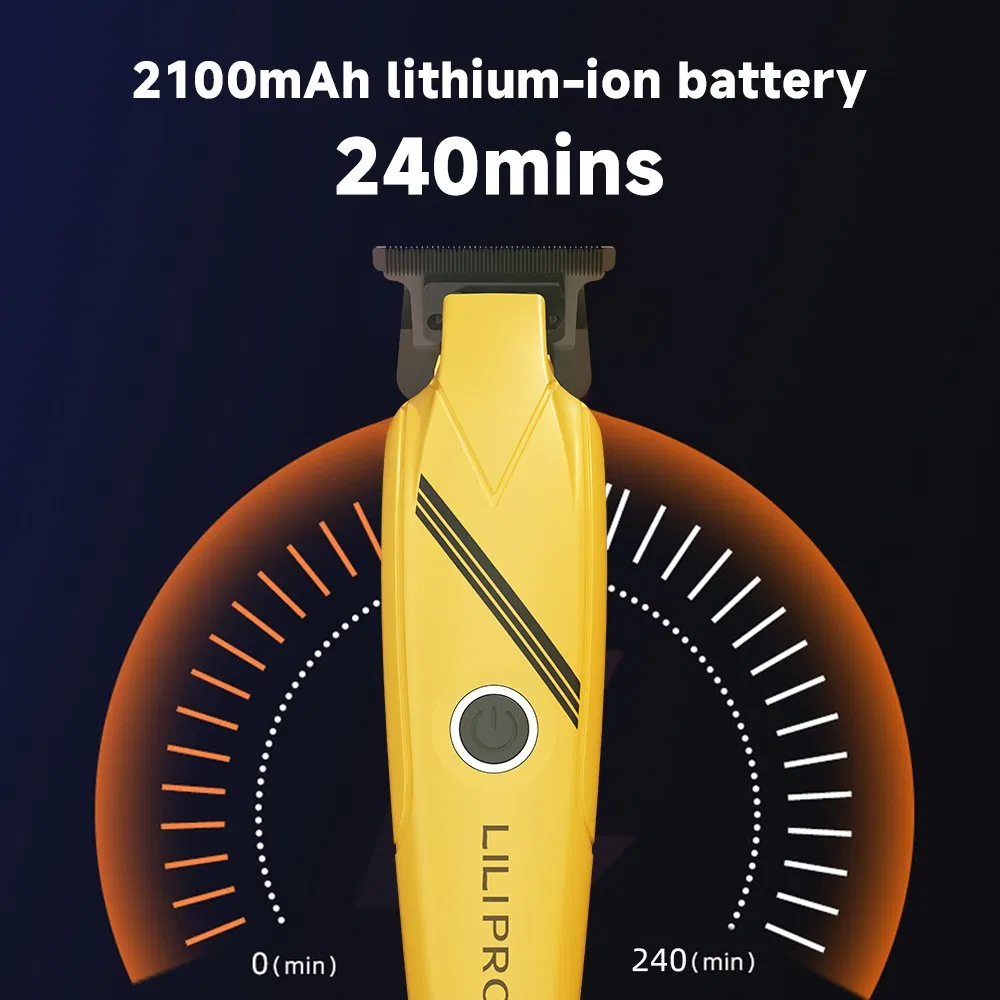 Lilipro M4 Aluminum Dlc Blade Hair Trimmer Hair Cutting Machine Salon Trimmers for Men Barber Supplies Tools Set