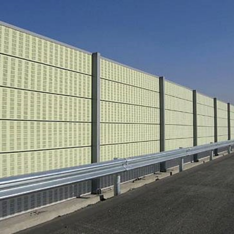 Wholesale Export Railway Noise Barrier Galvanized Steel Acoustic Wall Sound Barrier