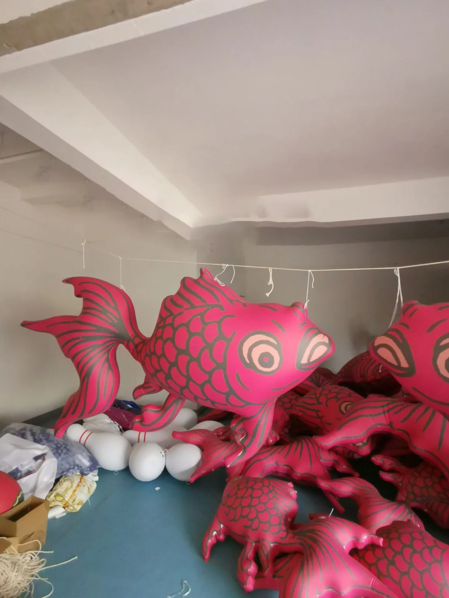 Boyi Marine Theme Inflatables Giant Sea Animal Model Inflatable Whale