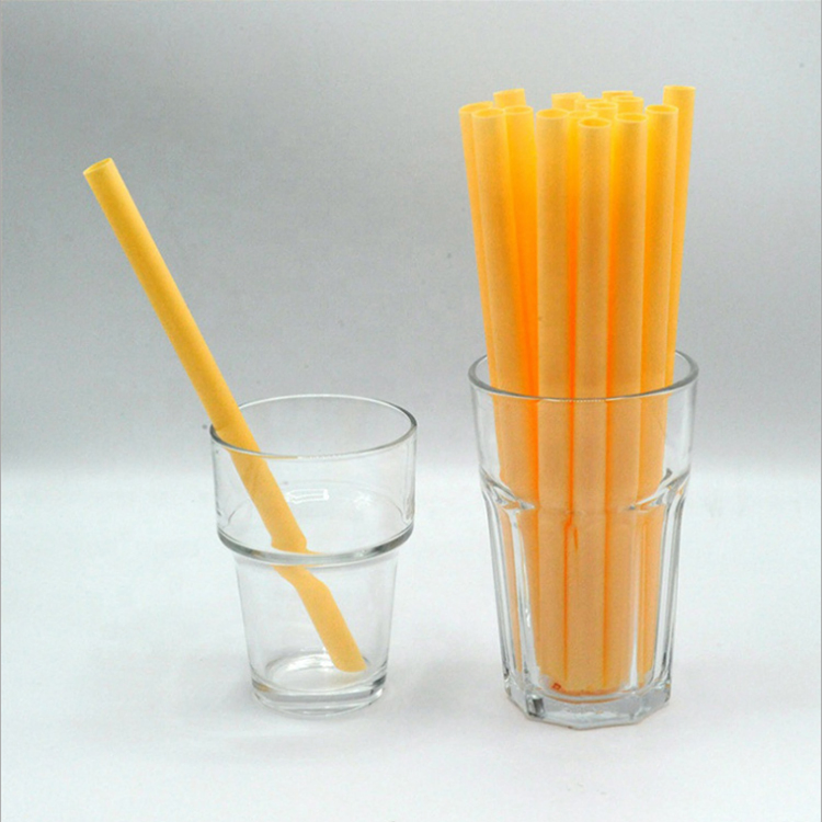 Compostable Biodegradable Colorful Eco Friendly PLA Spoon Non Plastic Drinking Bar Straws