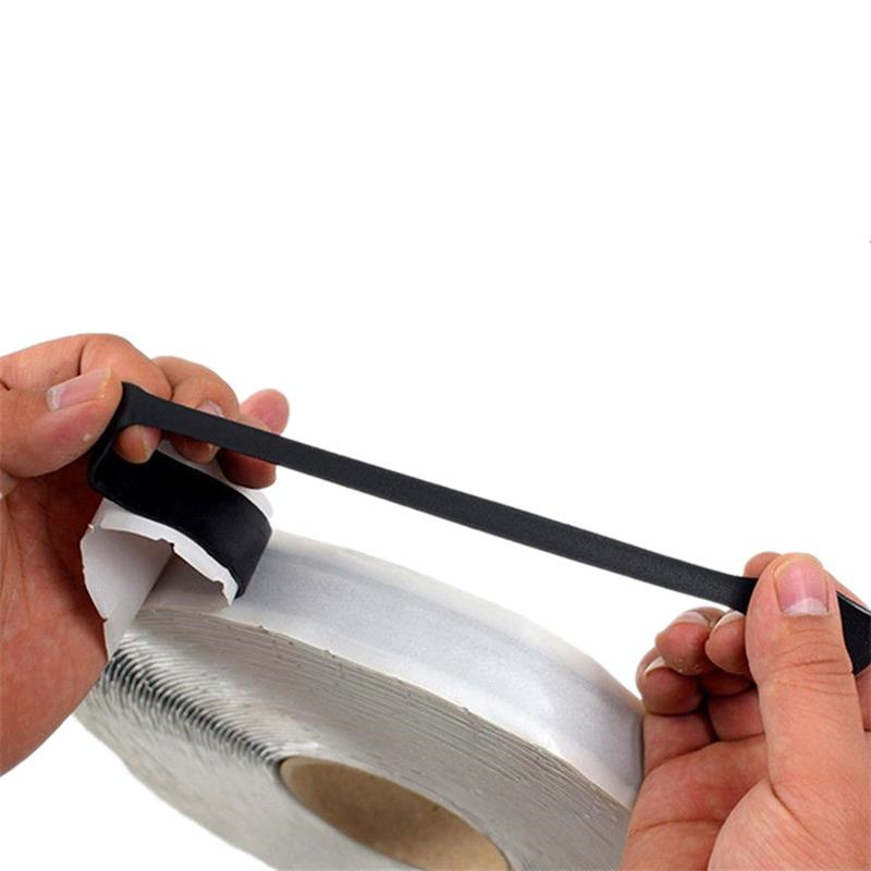 Weather-Resistant Self Adhesive Deck Flashing Tape Decking Butyl Joist Tape for Hardwood Wood Decks Beams Roof