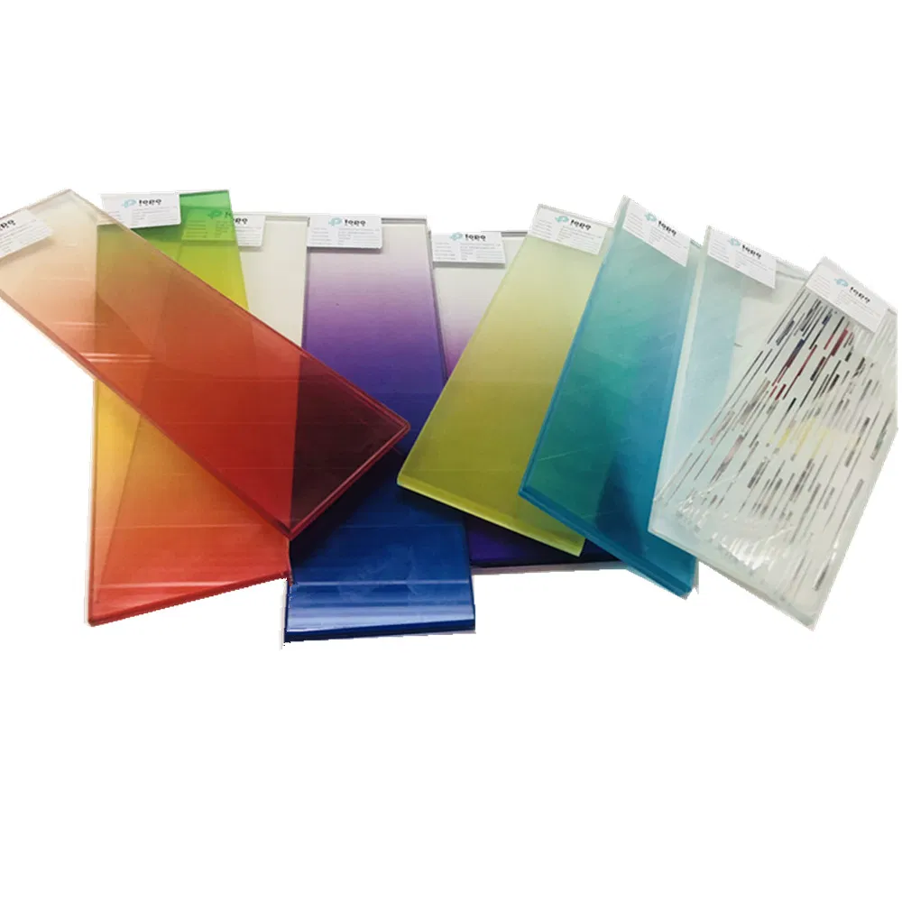Top Quality Colored Laminated Safety Glass (PLW-TP)