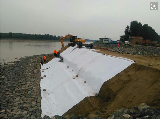 150g 200g 300g 400g 500g 800g 1000g Reinforced PP/Pet Polyester Woven/Nonwoven Geotextile Price for Road Construction Factory Price China