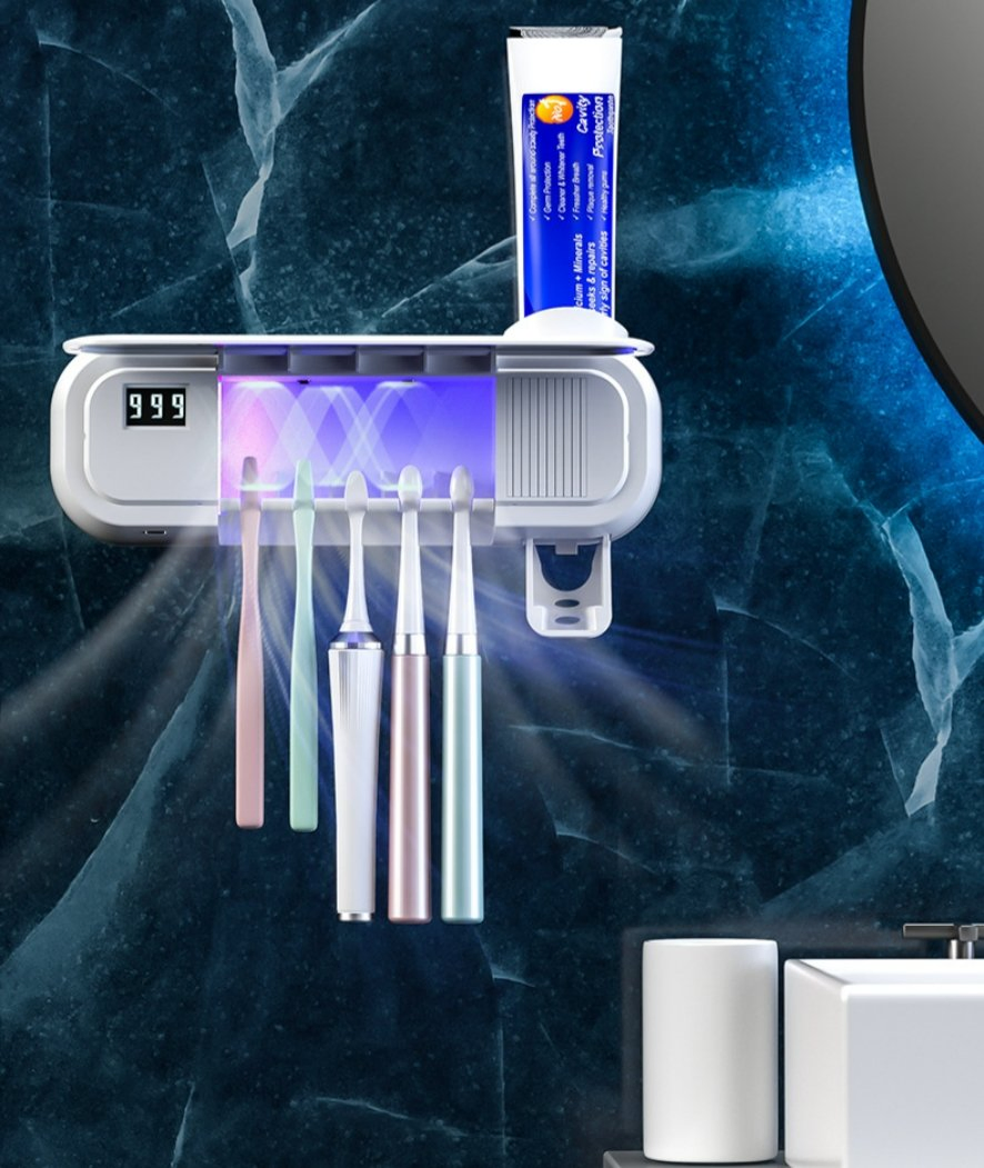 УФ-стерилизатор для зубных щеток с держателем