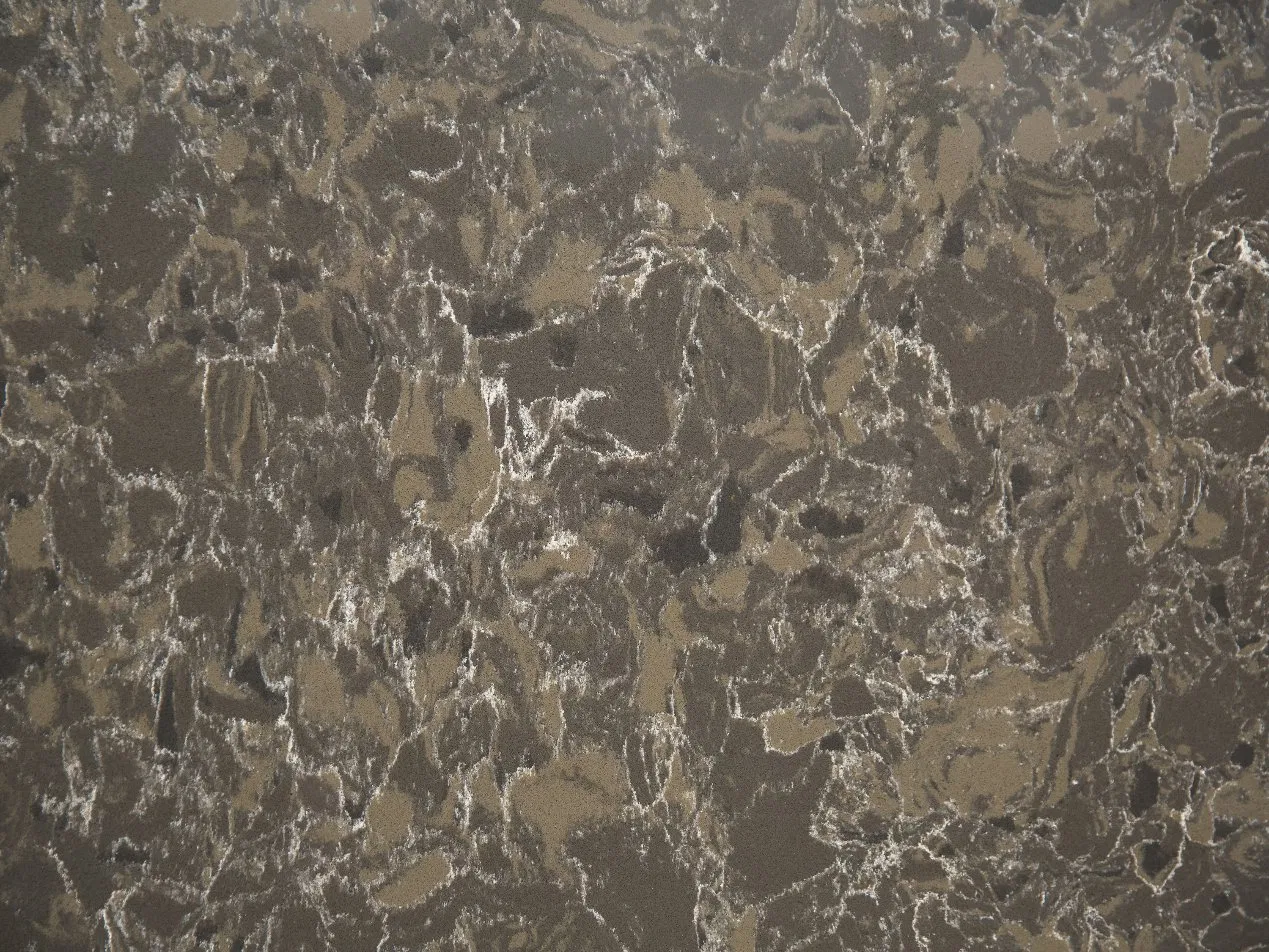 SF-9009 Marble Vein Engineered Quartz Slabs for Floor Wall Countertop