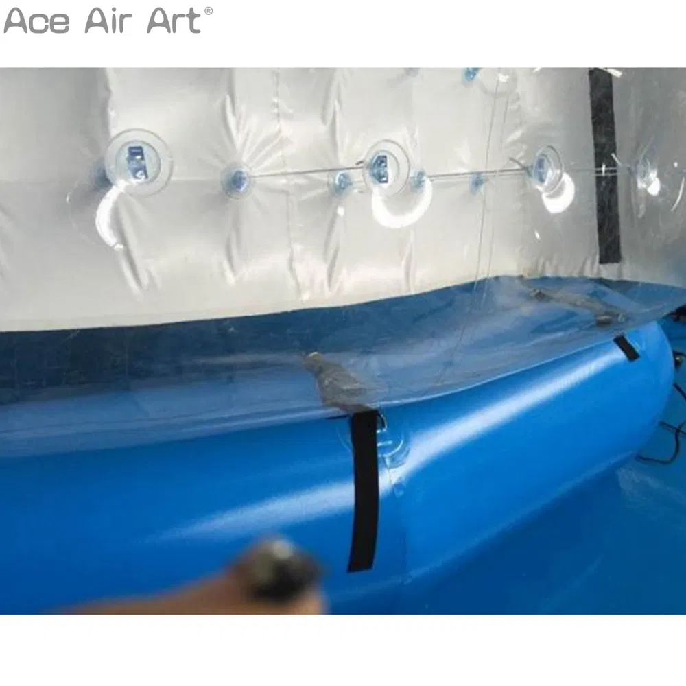 Party PVC Inflatable Clear Tent Event Airtight Inflatable Dome House Large Transparent Tent for Outdoor Camping with an Air Pump