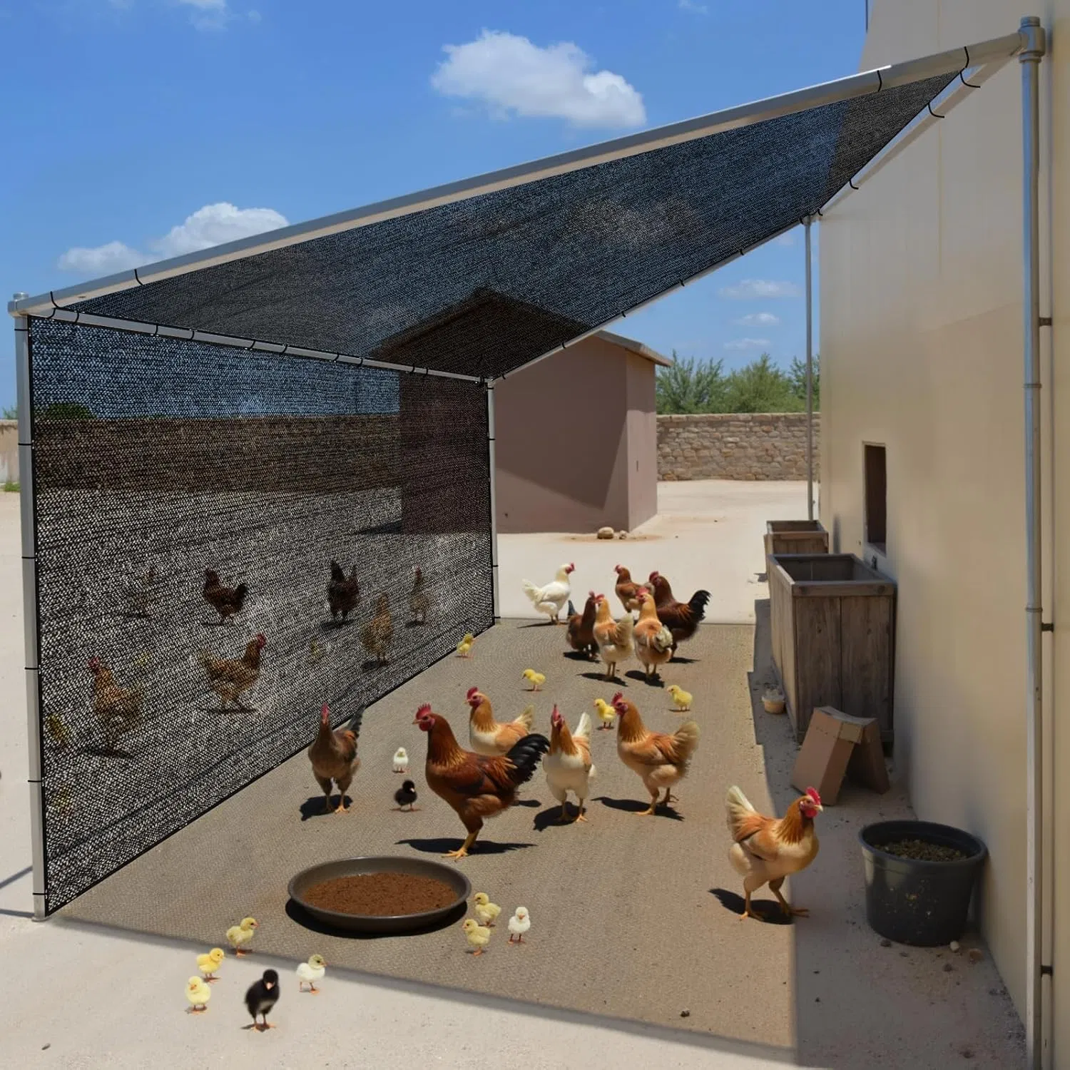 Farm Sun Shade Netting Shade Clothing Agricultural Mesh Sunshade and Windshield