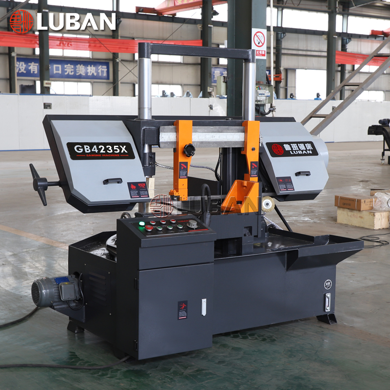 Станок ленточнопильный горизонтальный поворотный по металлу GB4235X