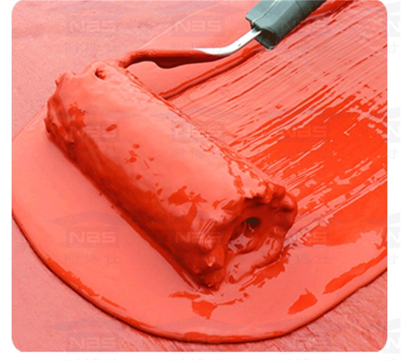 Nbs-135 Rubber Waterproof Coating Elastic Crack Resistant Weather Resistant for Roof Protection