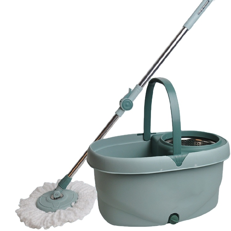 Hot Sales New Design Easy Squeeze Wet and Dry 360 Rotating Use Self-Washed Flat Mop Mop with Bucket