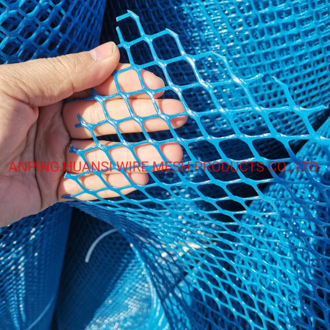 HDPE Extruded Plastic Mesh Used for Grass Protection/Poultry Farm