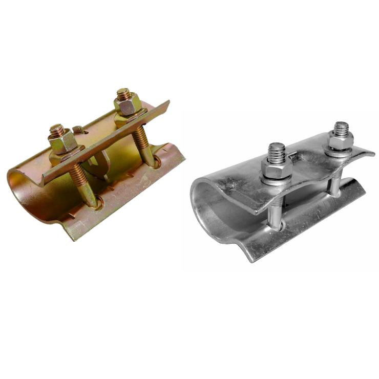 Light Weight Scaffolding Pressed Steel Pipe Clip Double Coupler Swivel Clamp