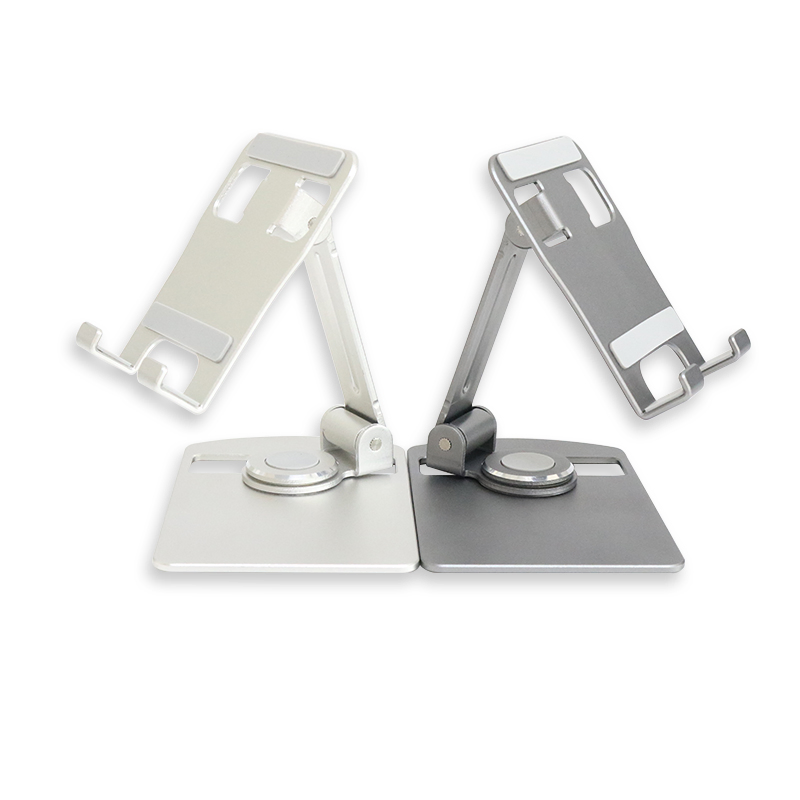 Алюминиевый держатель для телефона и планшета с поворотом 360°