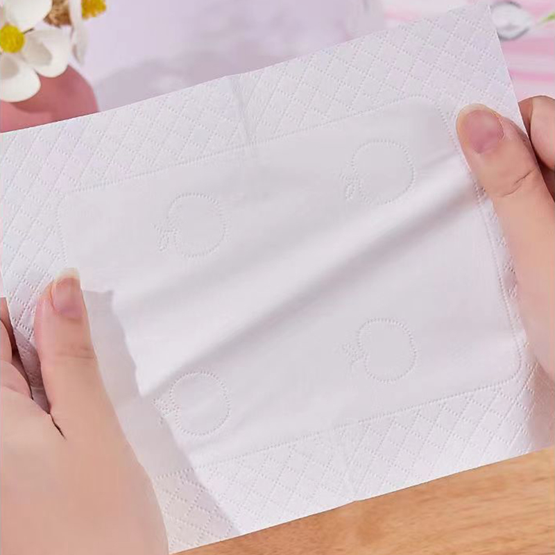 100% Wood Pulp White Tissue for Wipe Face