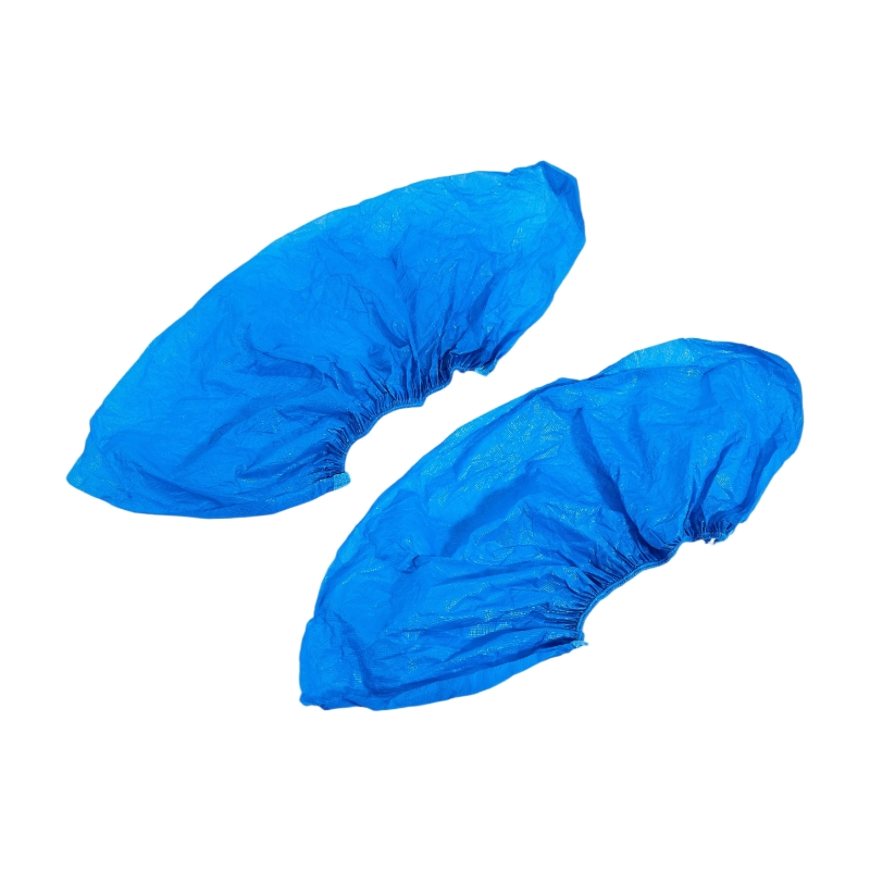 High Quality Hospital Nonwoven Shoe Cover Medical Waterproof CPE Shoe Cover