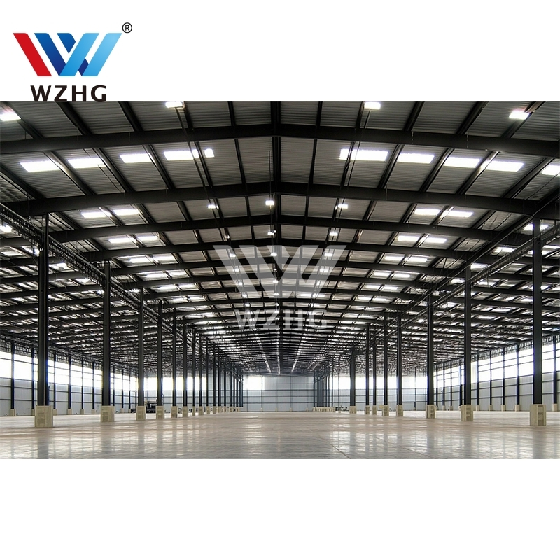 Prefabricated Industrial Steel USA Ue Poland Comercial Metal Structure Warehouse