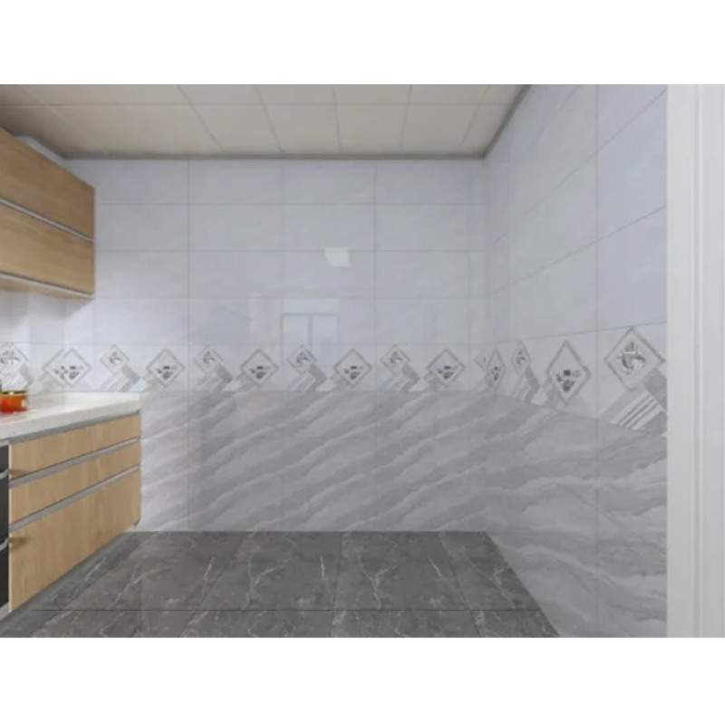 Luxury Marble Polished Ceramic Wall Tiles Stone Wall Tiles Copy Granite Glazed Wall Tiles 300*600mm