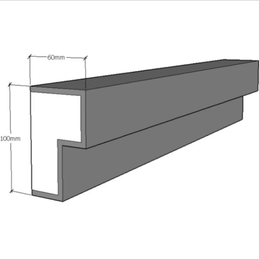EPS Foam Cornice Specifically Designed for Prefabricated Home and Modular Construction